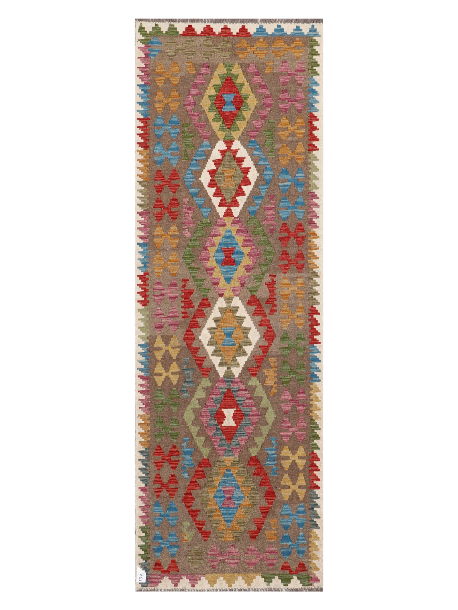 Maimana Kilim Runner - 242 x 79 cm