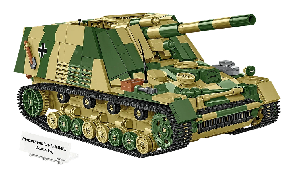 Cobi 2663 World War II Panzer Hummel Sd.Kfz 165 1118 pcs