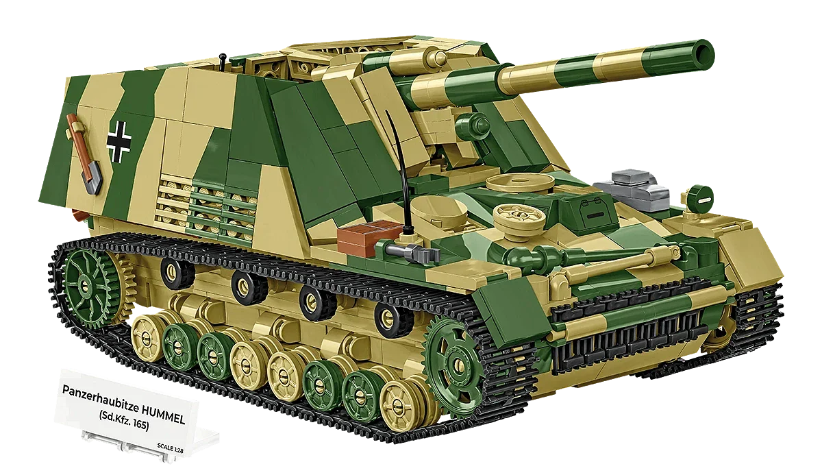 Cobi 2663 World War II Panzer Hummel Sd.Kfz 165 1118 pcs