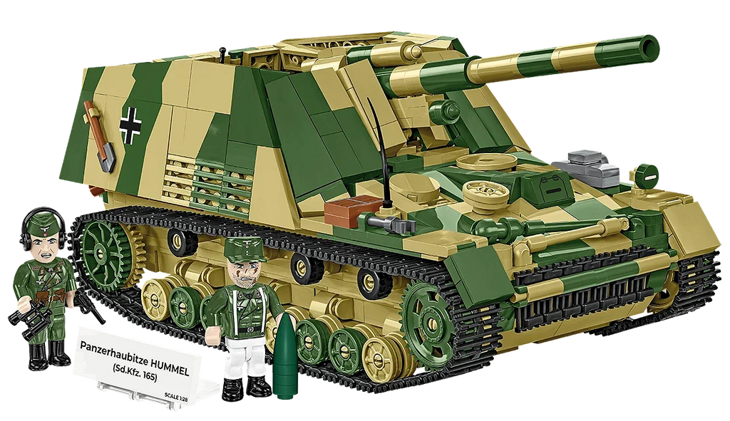 Cobi 2663 World War II Panzer Hummel Sd.Kfz 165 1118 pcs