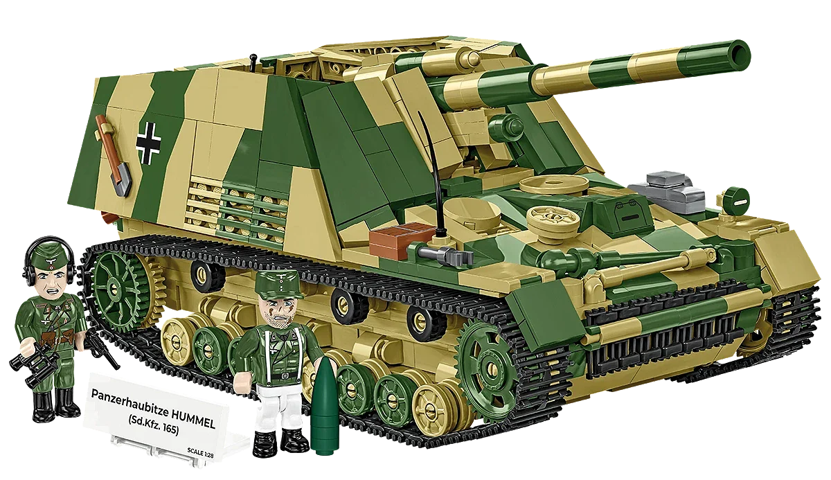 Cobi 2663 World War II Panzer Hummel Sd.Kfz 165 1118 pcs