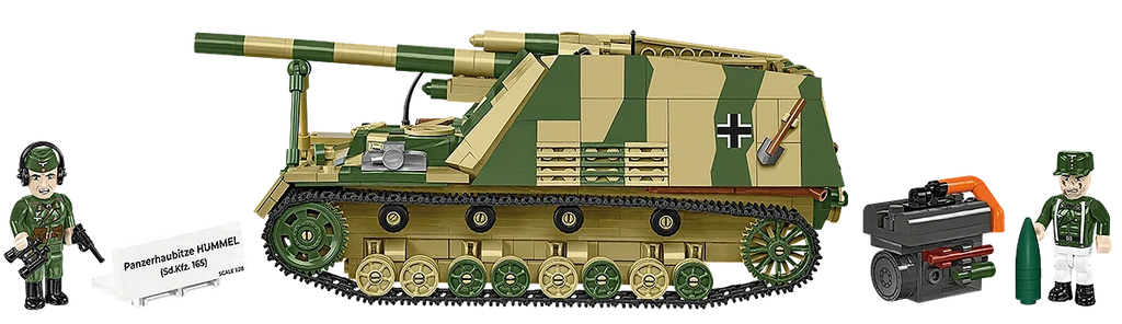 Cobi 2663 World War II Panzer Hummel Sd.Kfz 165 1118 pcs