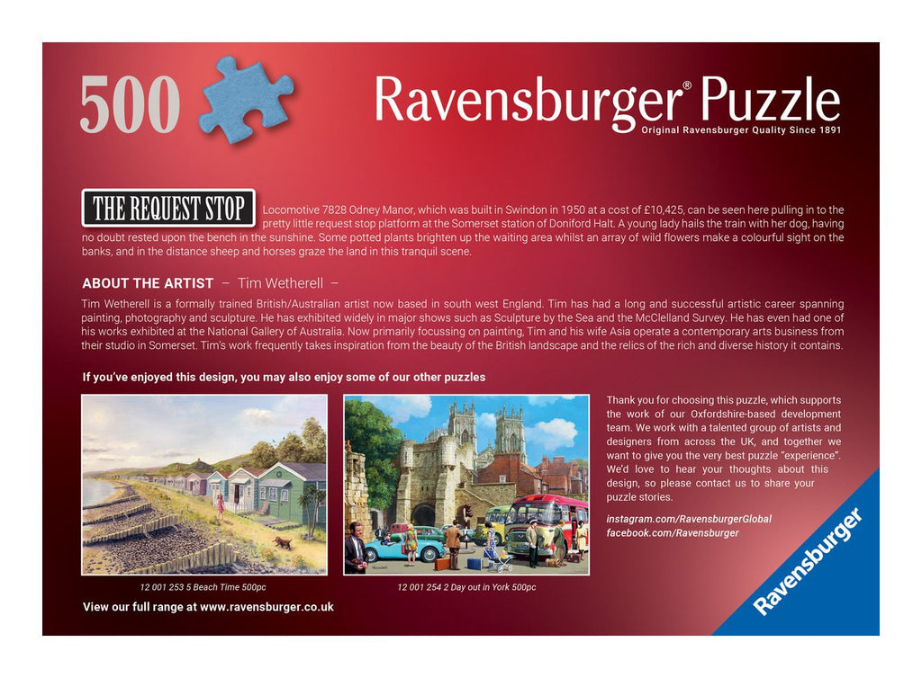 The Request Stop 500 Piece Jigsaw Puzzle