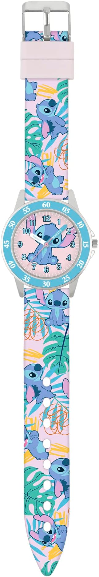 Peers Hardy Disney Lilo & Stitch Blue Time Teacher Strap Watch