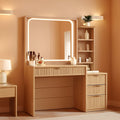 Vanity Desk With Mirror Illumination 43.5 Inch Bedroom