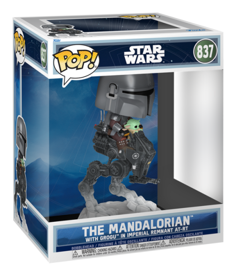 Pop! Ride Deluxe - Star Wars M&G - Mand with Grogu
