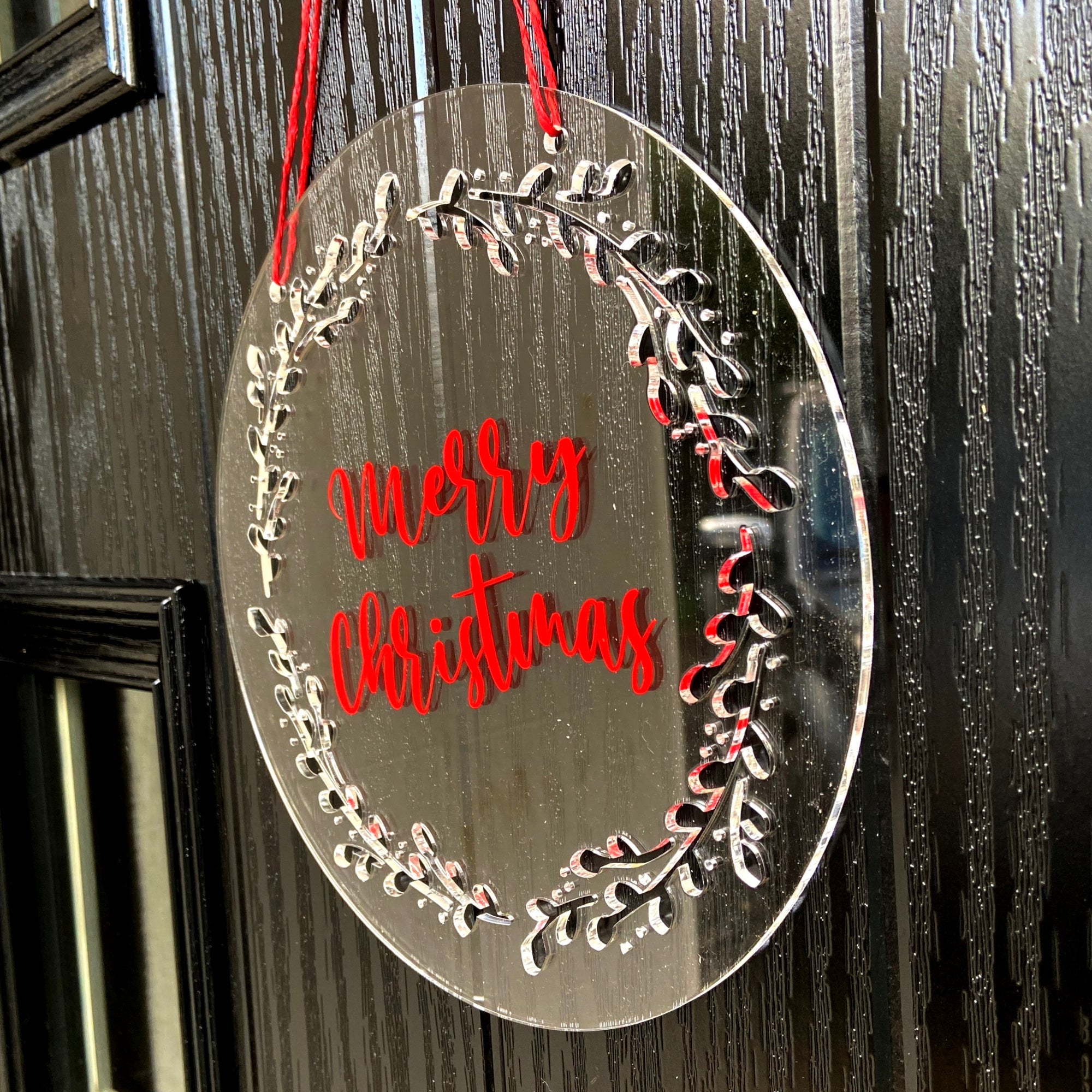 Contemporary Festive Wreath for Front Door