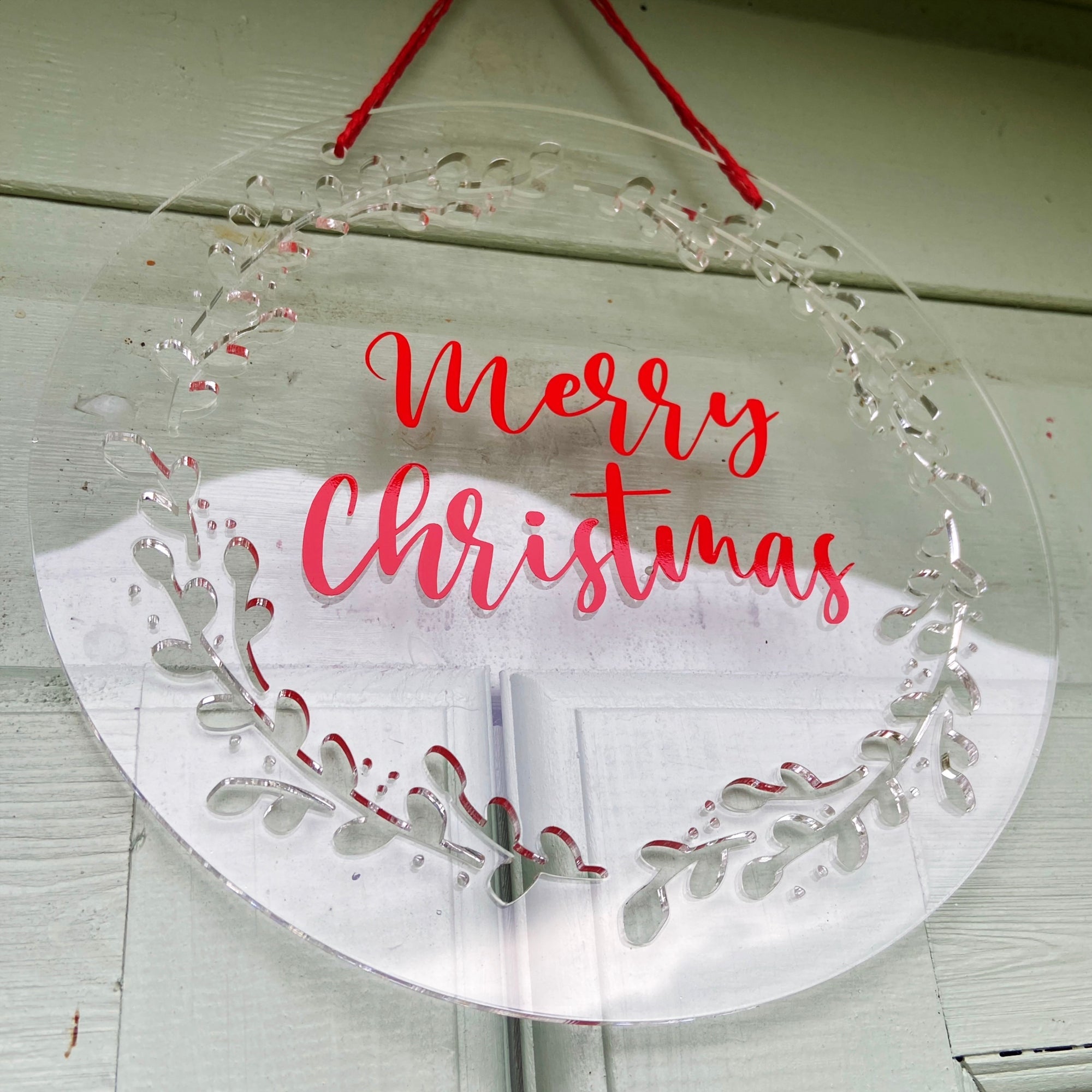 Contemporary Festive Wreath for Front Door