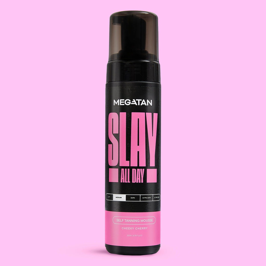 Slay All Day Cheeky Cherry Self Tanning Mousse [Red Based]