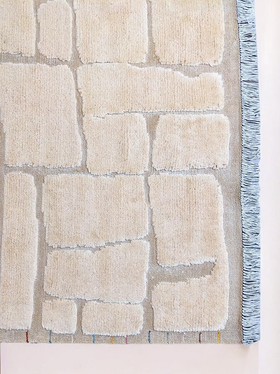 Modishic Hand Knotted Rug Sample - 30 x 30 cm