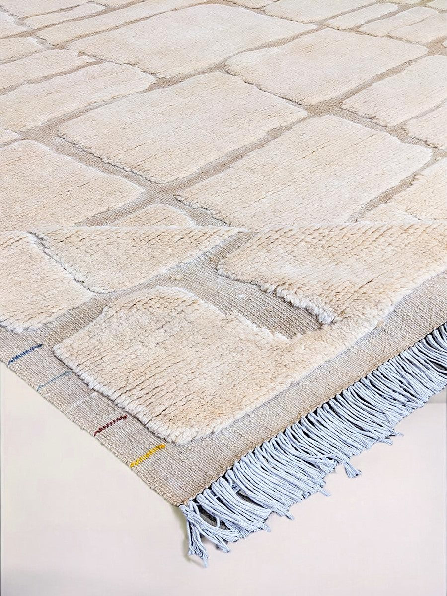 Modishic Hand Knotted Rug Sample - 30 x 30 cm