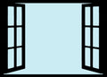 SunCatcher Garden Mirror Rectangular Open Window Range of Sizes