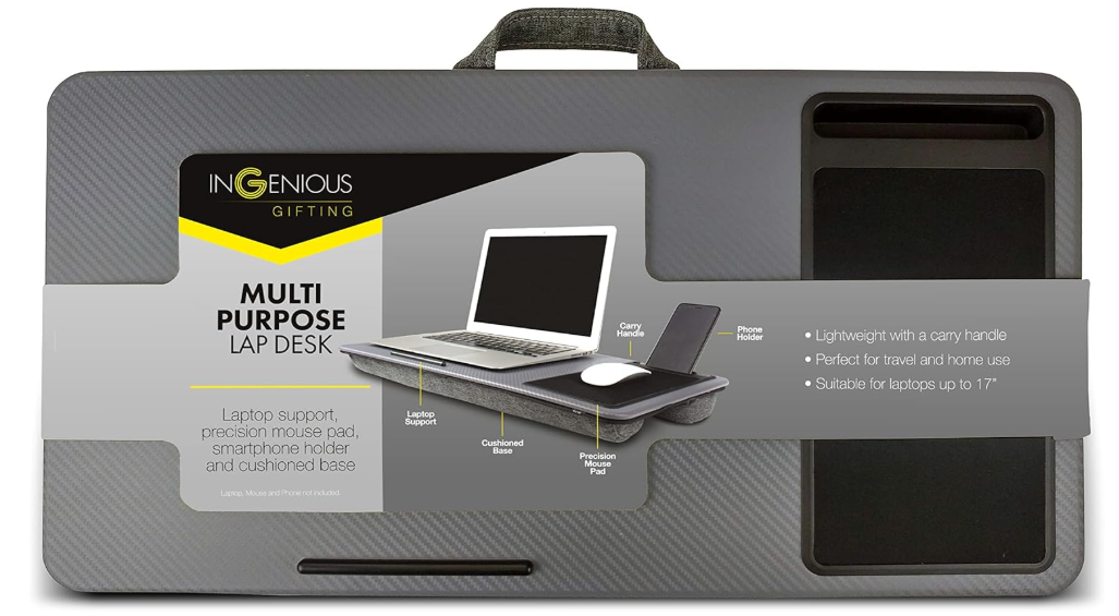 Ingenious Large Laptop Lap Desk Tray
