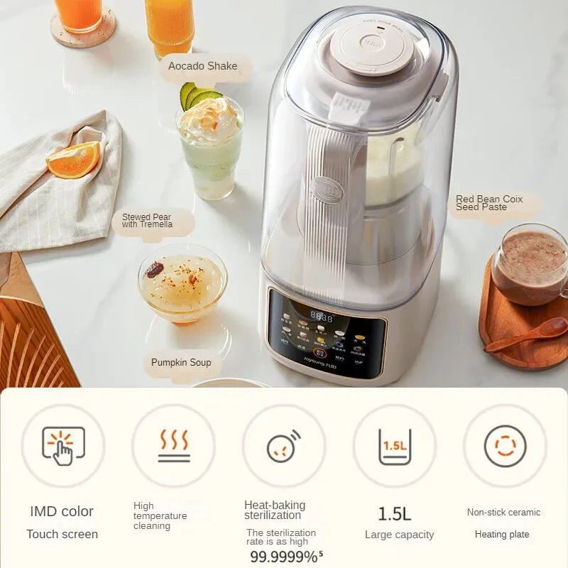 Silent High-Speed Blender & Juicer