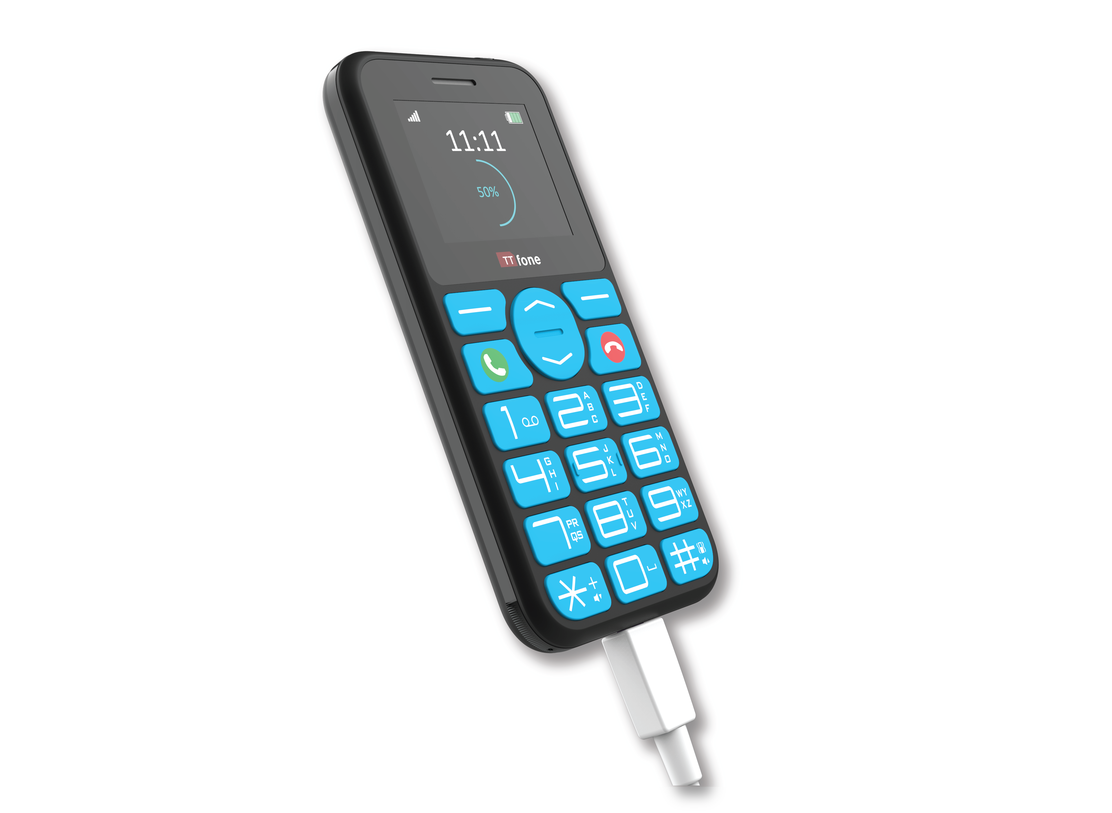 TTfone TT190 with Mains Charger Giffgaff SIM Network