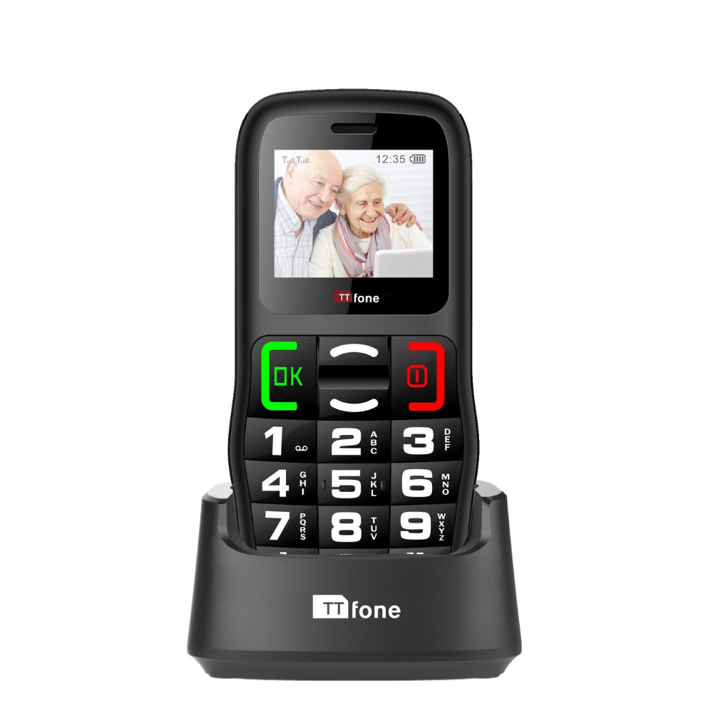 TTfone TT220 Big Button Mobile with Dock Charger