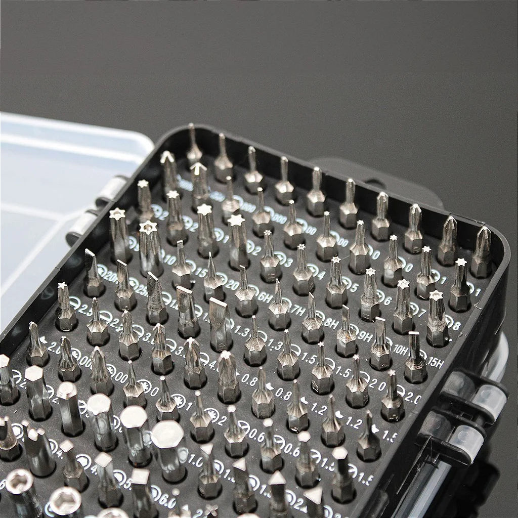 NNEDSZ Blue 122-in-1  Precision Screwdriver Tool Kit for Electronics and DIY Repair