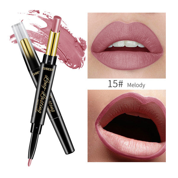 Velvet Matte Dual-Ended Lipstick