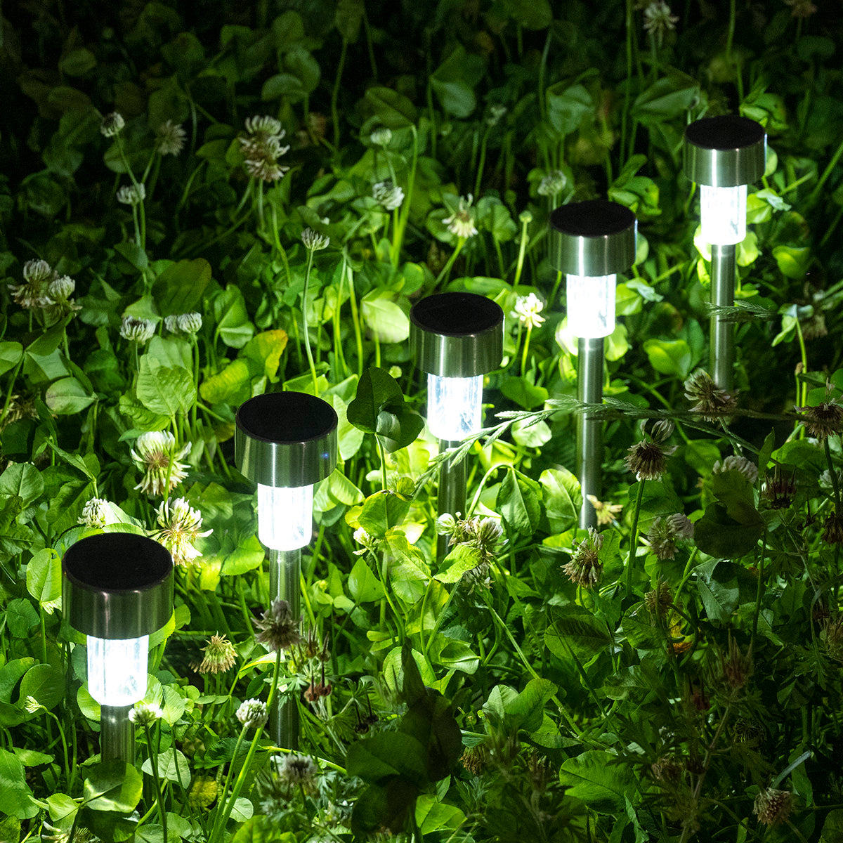 Gigalumi Pocket Solar Driveway Lights Set (12&24 Pack)