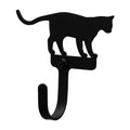 Wrought Iron Pet Cat at Play Wall Hook Decorative Small