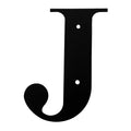 Wrought Iron House Letter J Small